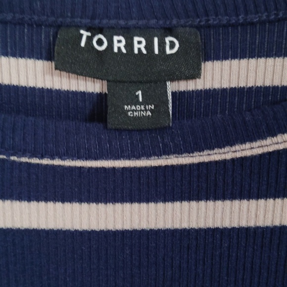 Torrid Midi Rib Bodycon Dress Size 1 - Picture 4 of 5